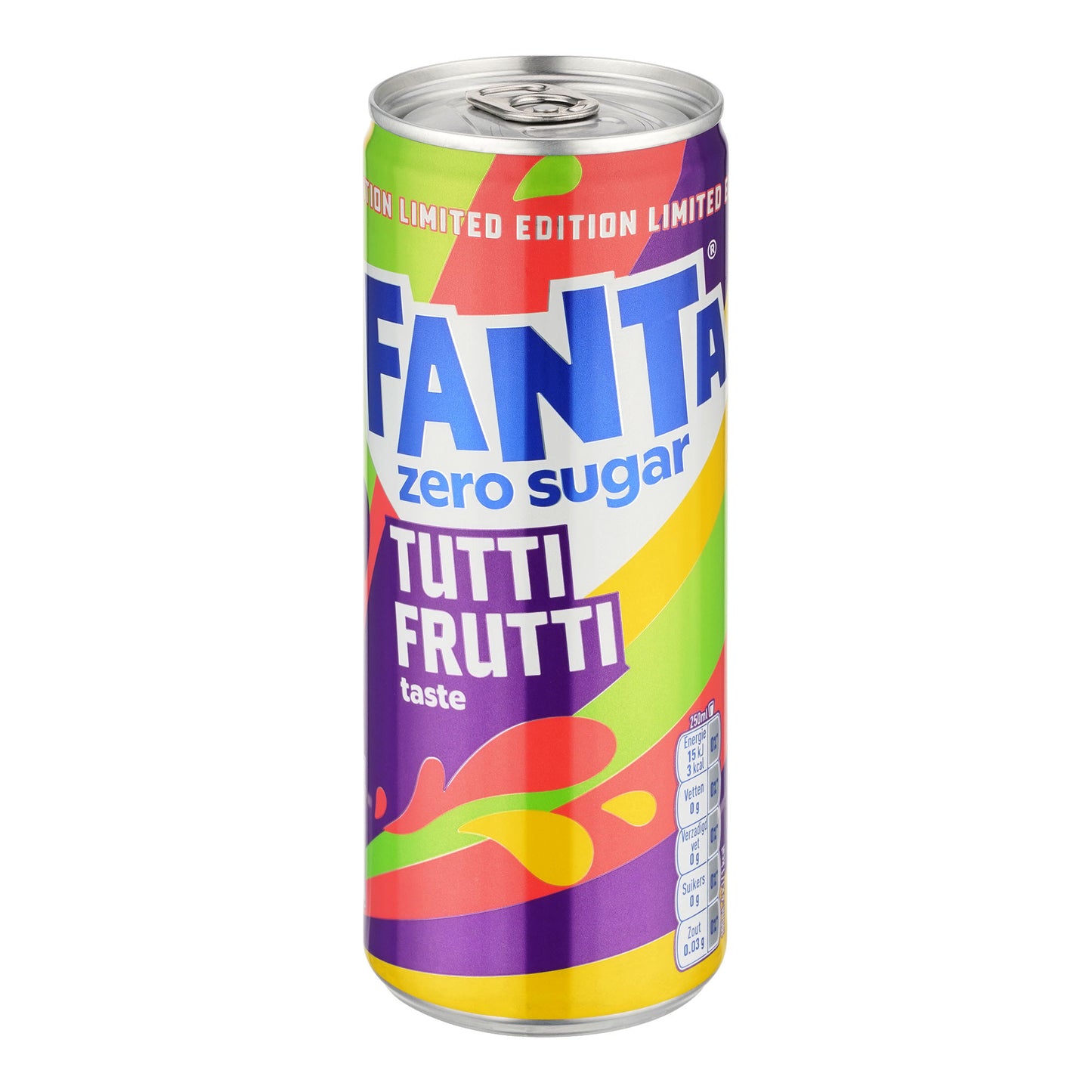 Fanta Tutti Frutti Zero Sugar 250ml