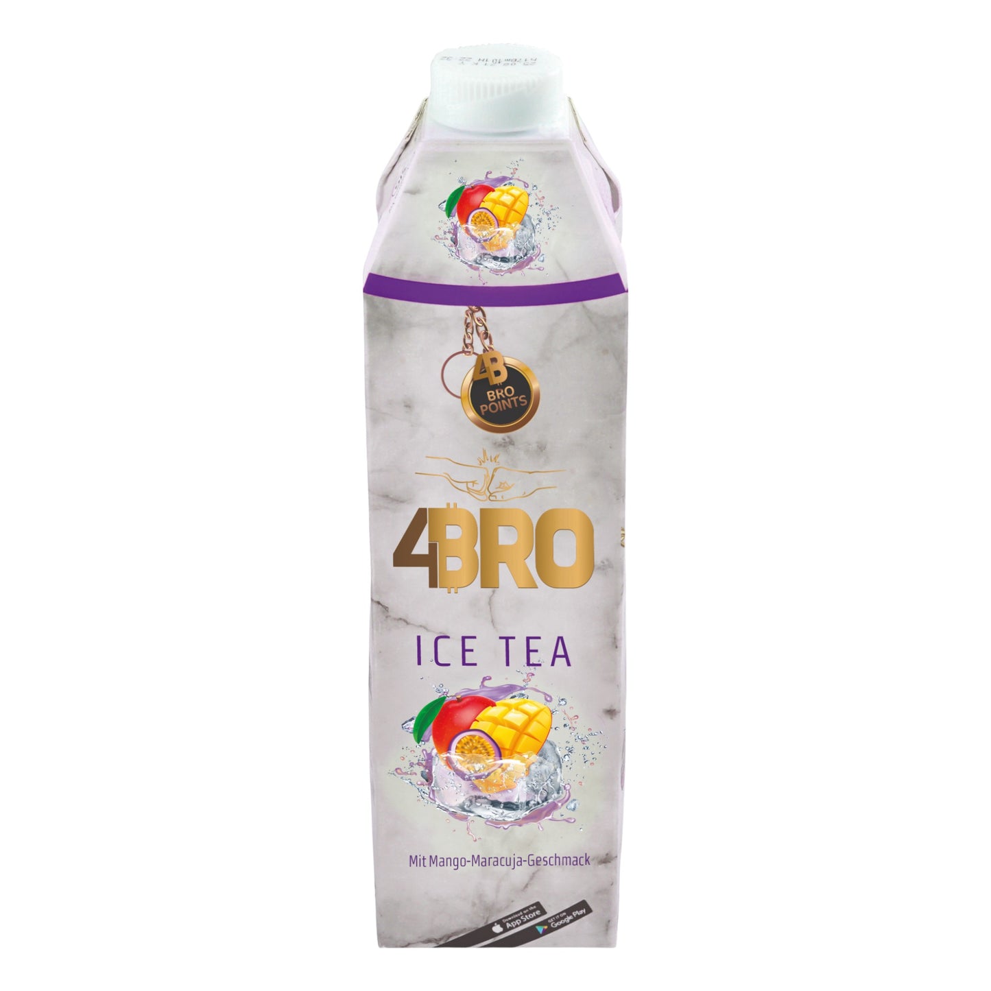 4BRO Eistee Mango Maracuja 1000ml