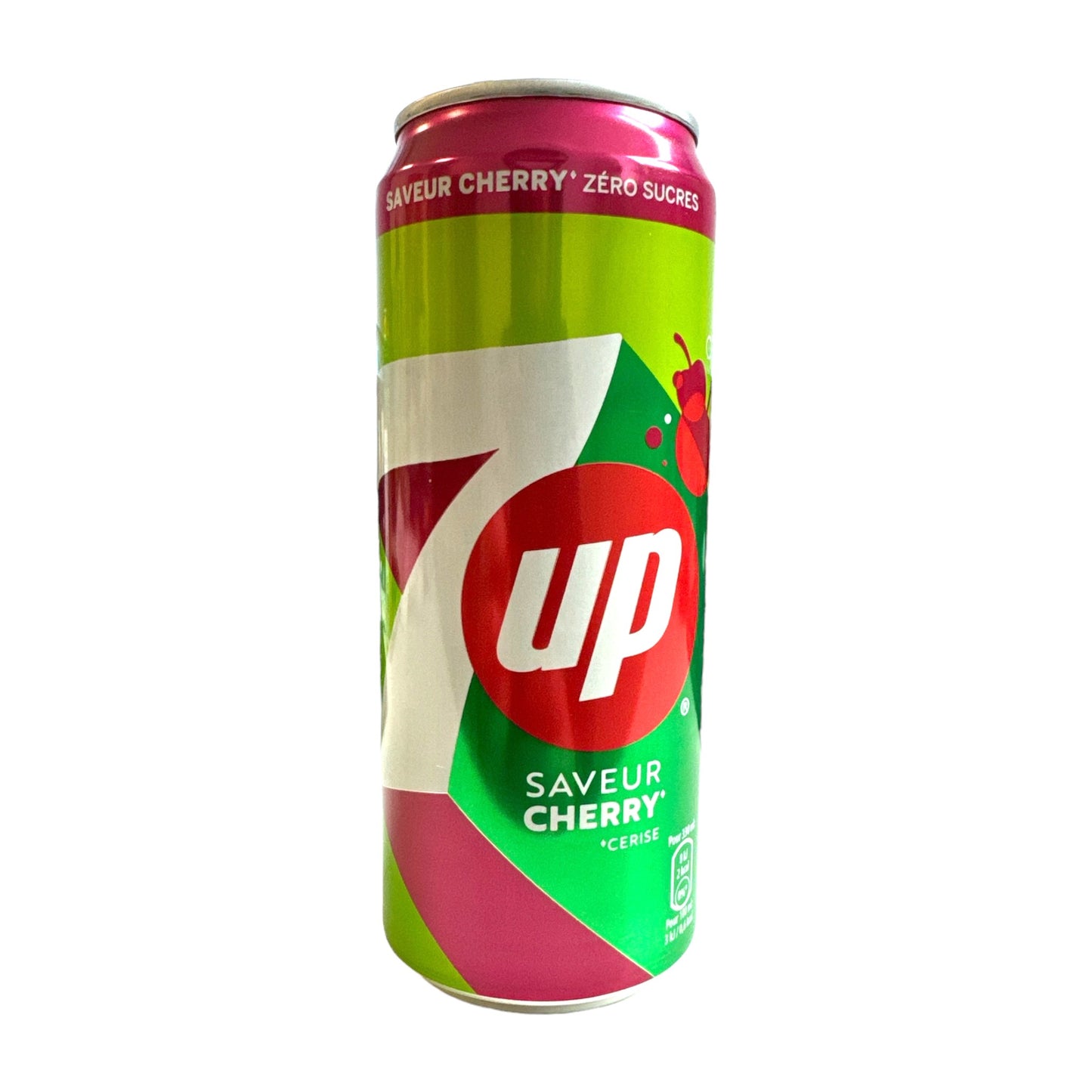 7up Cherry Zero 330ml MHD 09.02.2025