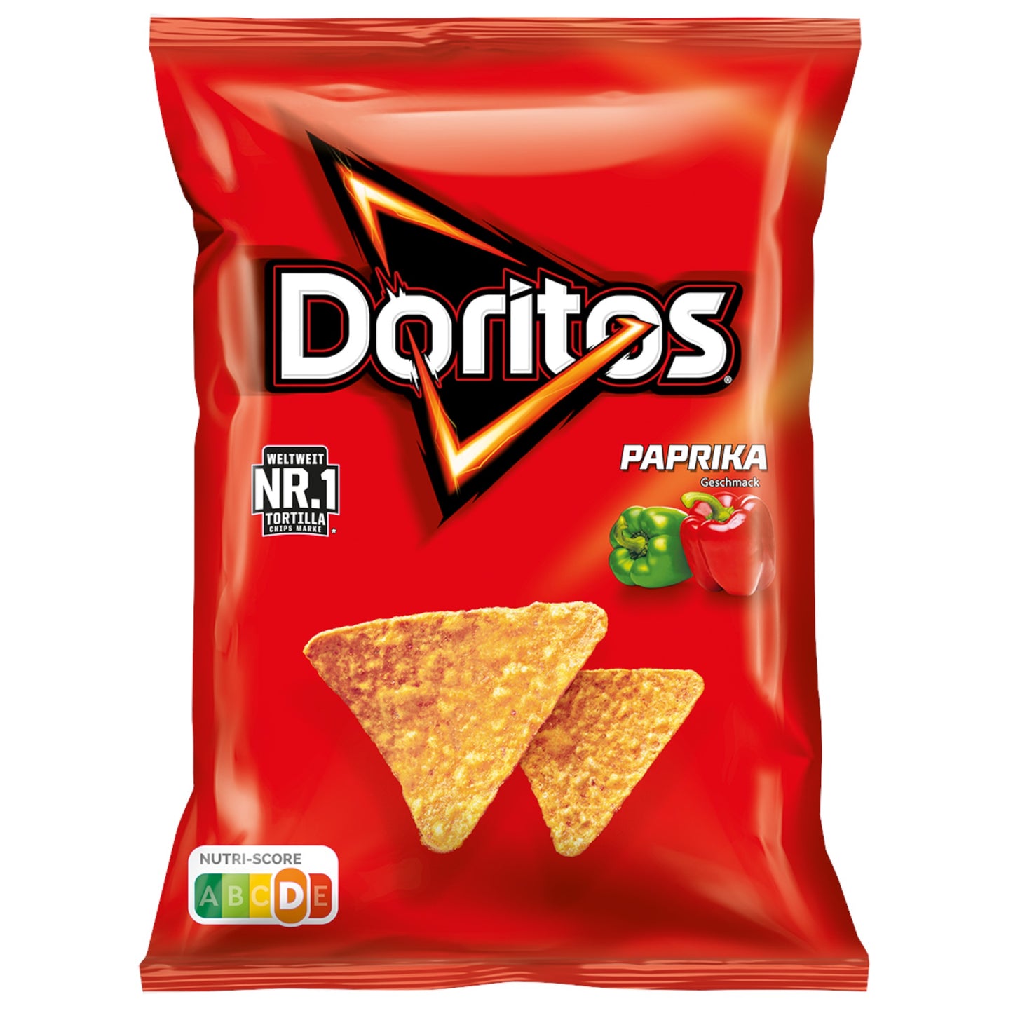 Doritos Nacho Paprika Maischips mit Paprika Geschmack 12x 110g MHD 15.09.2024