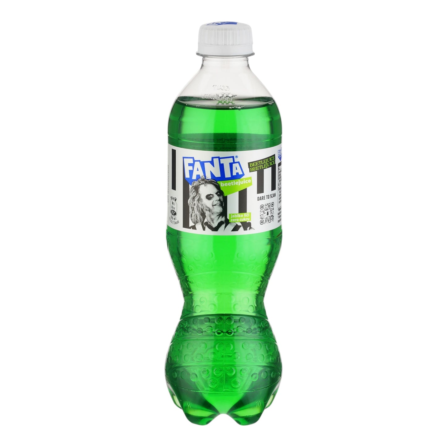 Fanta Apfel Lychee Zero 500ml; MHD 10.05.2025