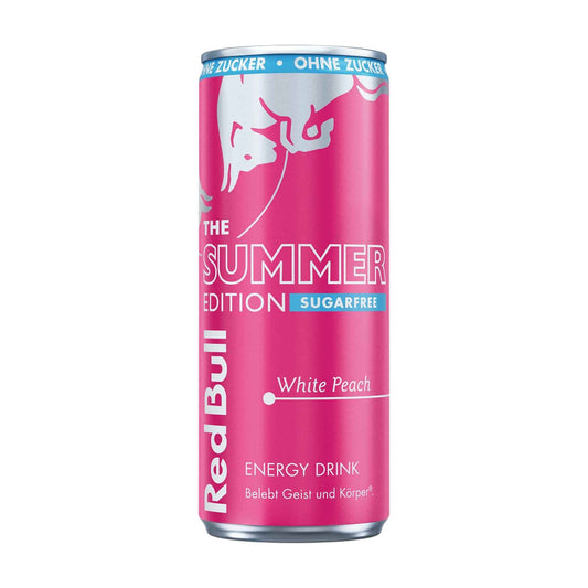 Red Bull Summer Edition Sugarfree White Peach 250ml