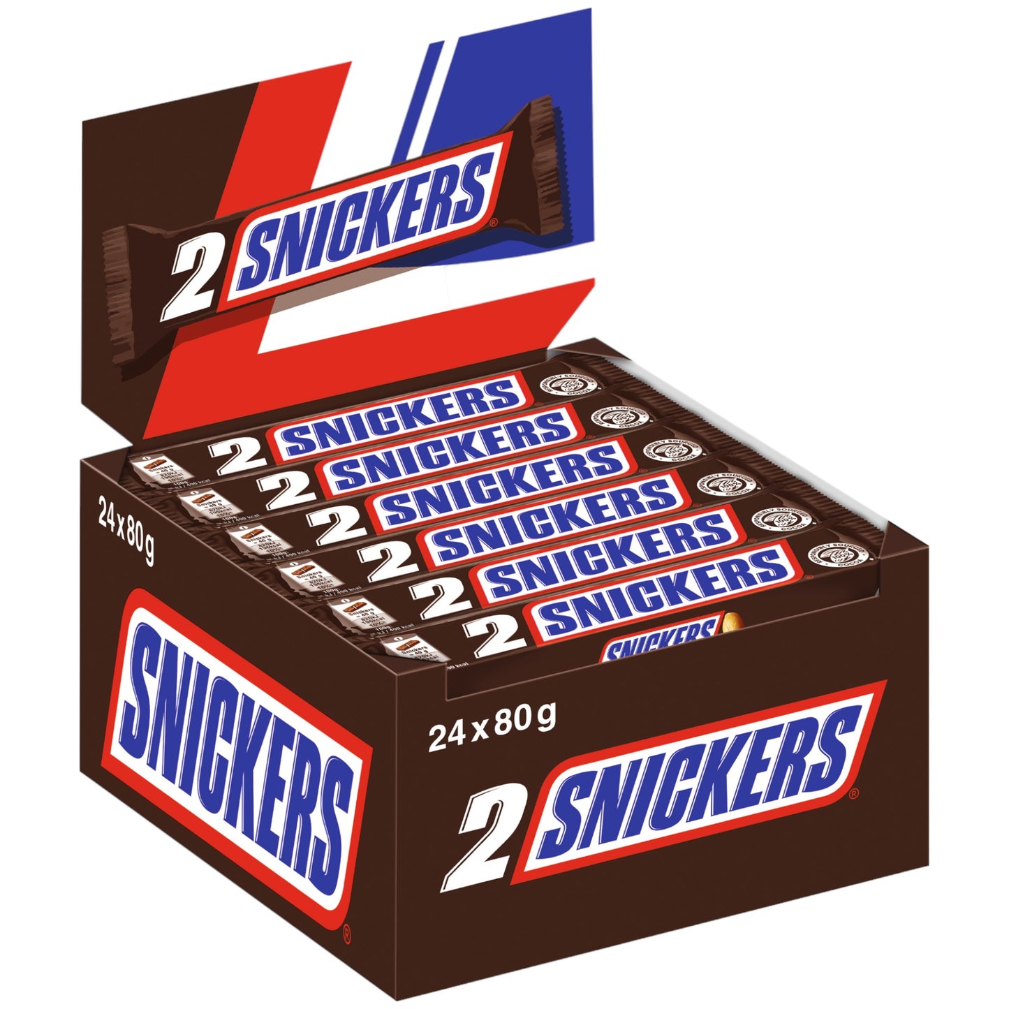 Snickers Schokoriegel 24x80g Vorteilspack