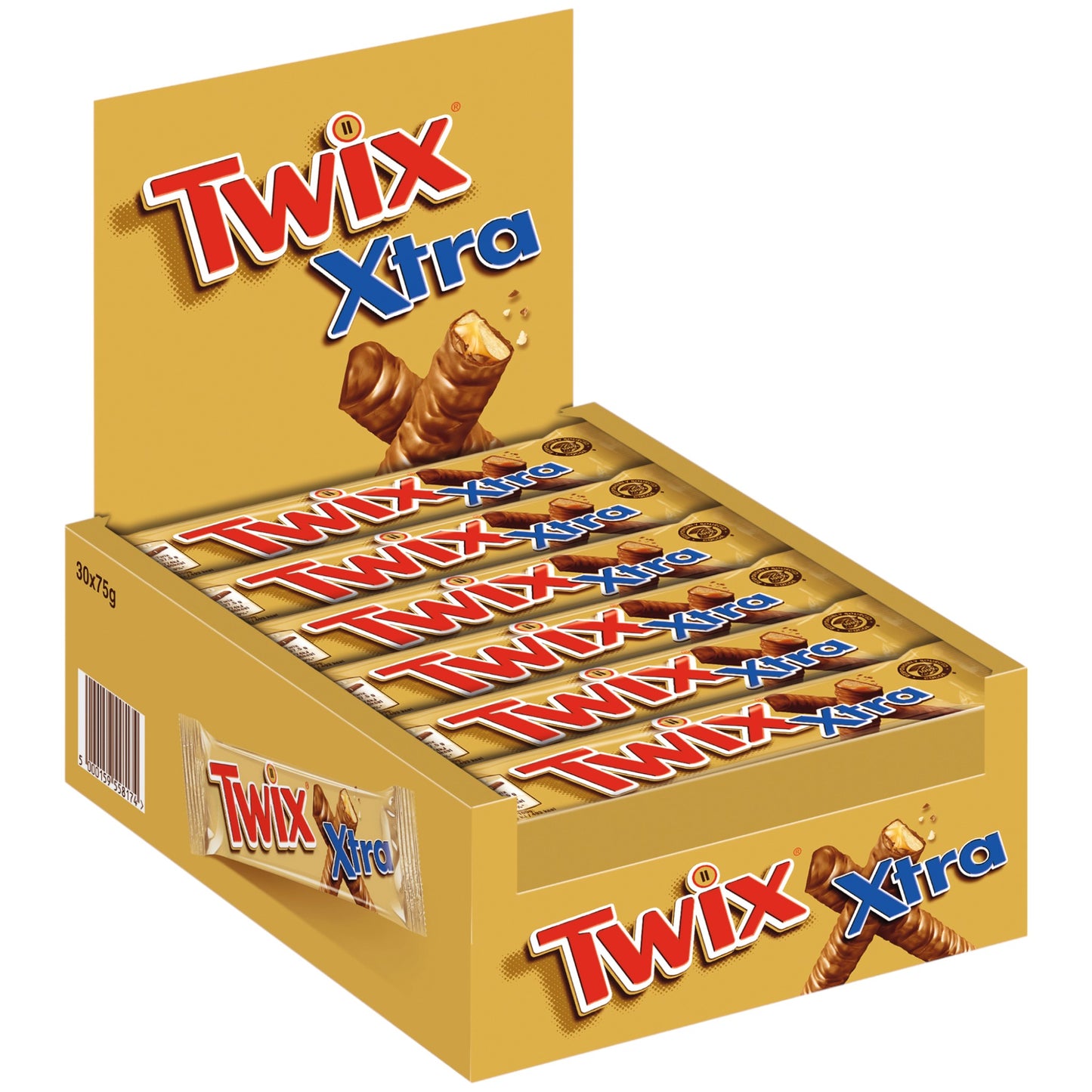 Twix Xtra Schokoriegel 30x75g Vorteilspack MHD 20.10.2024