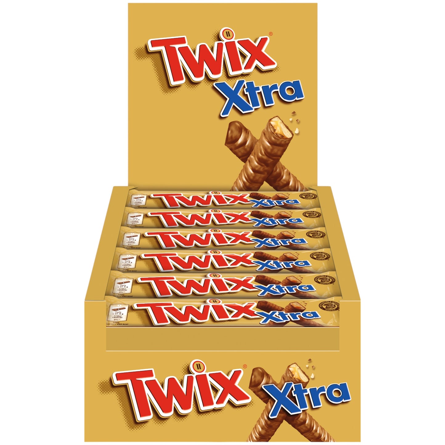 Twix Xtra Schokoriegel 30x75g Vorteilspack MHD 20.10.2024