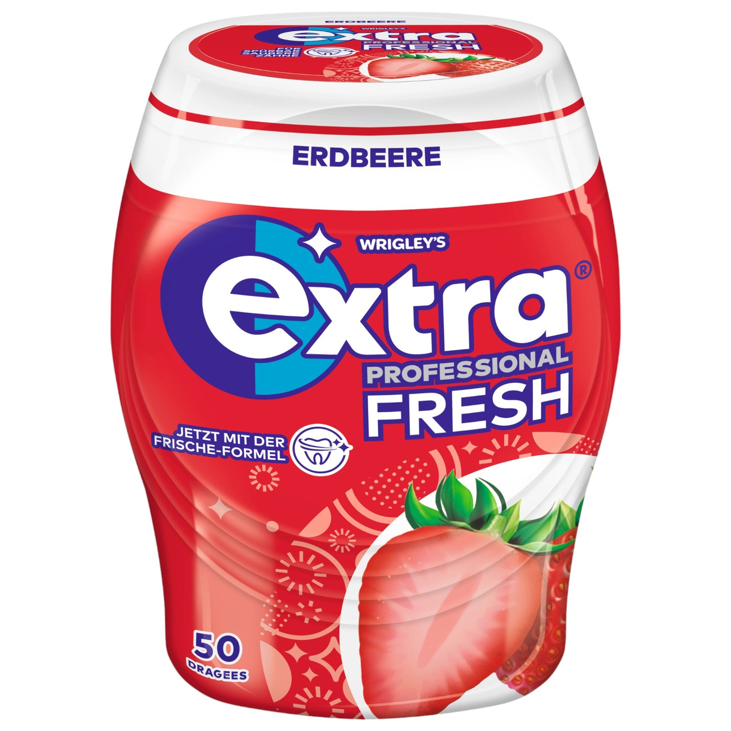 Wrigley's Extra Professional Fresh Kaugummi Erdbeere 12x50 Stück