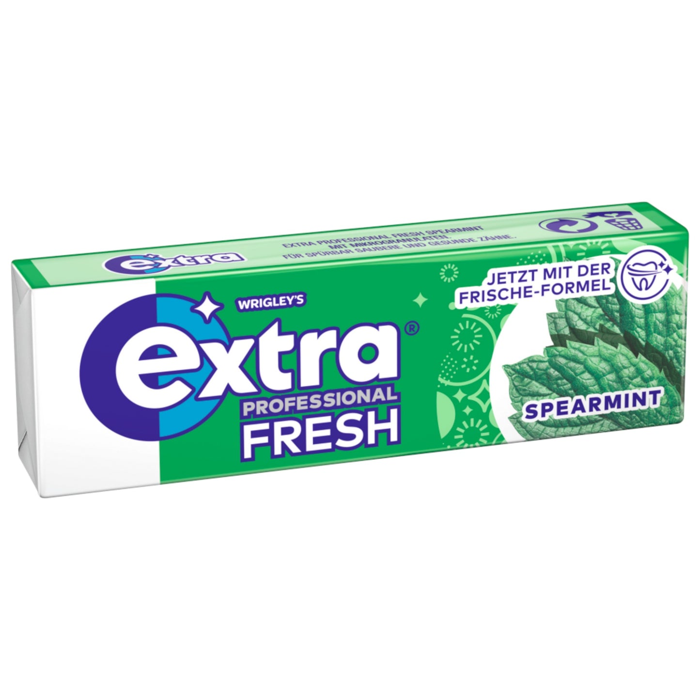 Wrigley's Extra Professional Fresh Kaugummi Spearmint 30x10 Stück MHD 18.11.2024