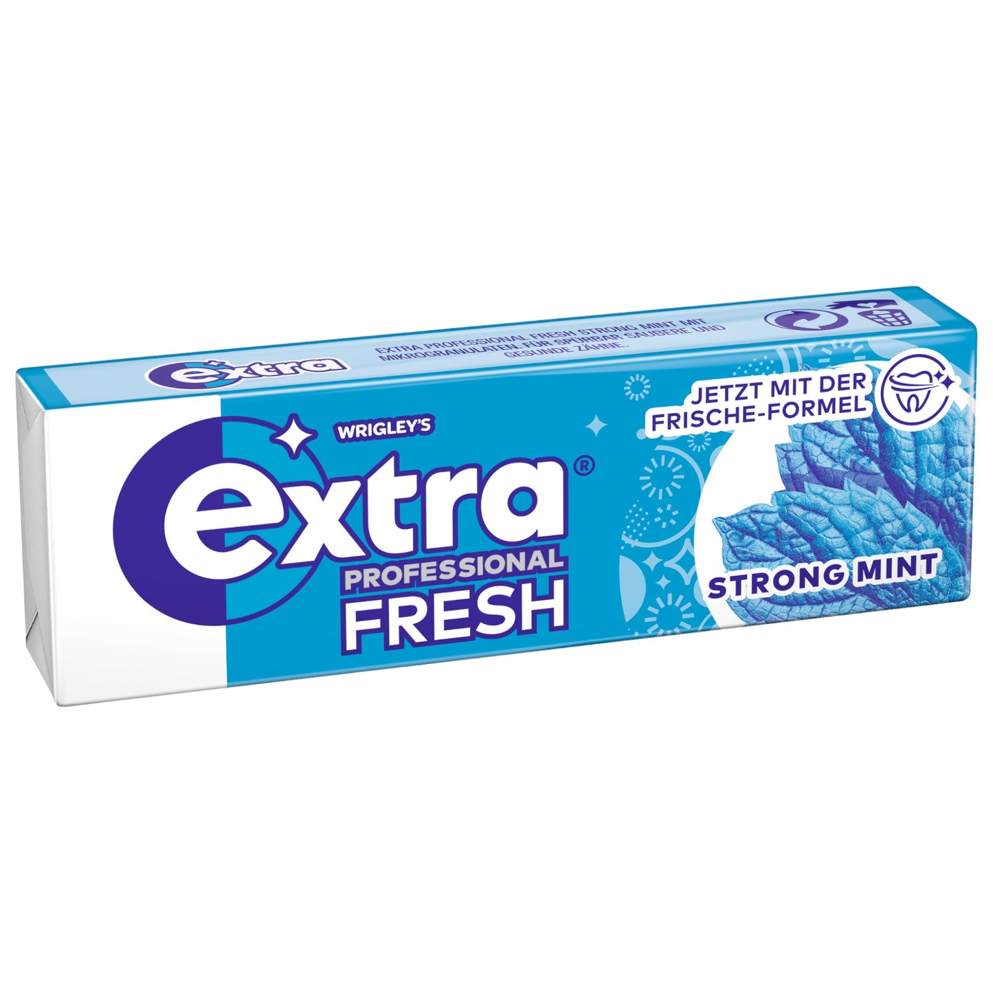 Wrigley's Extra Professional Fresh Kaugummi Strong Mint 30x10 Stück MHD 16.12.2024