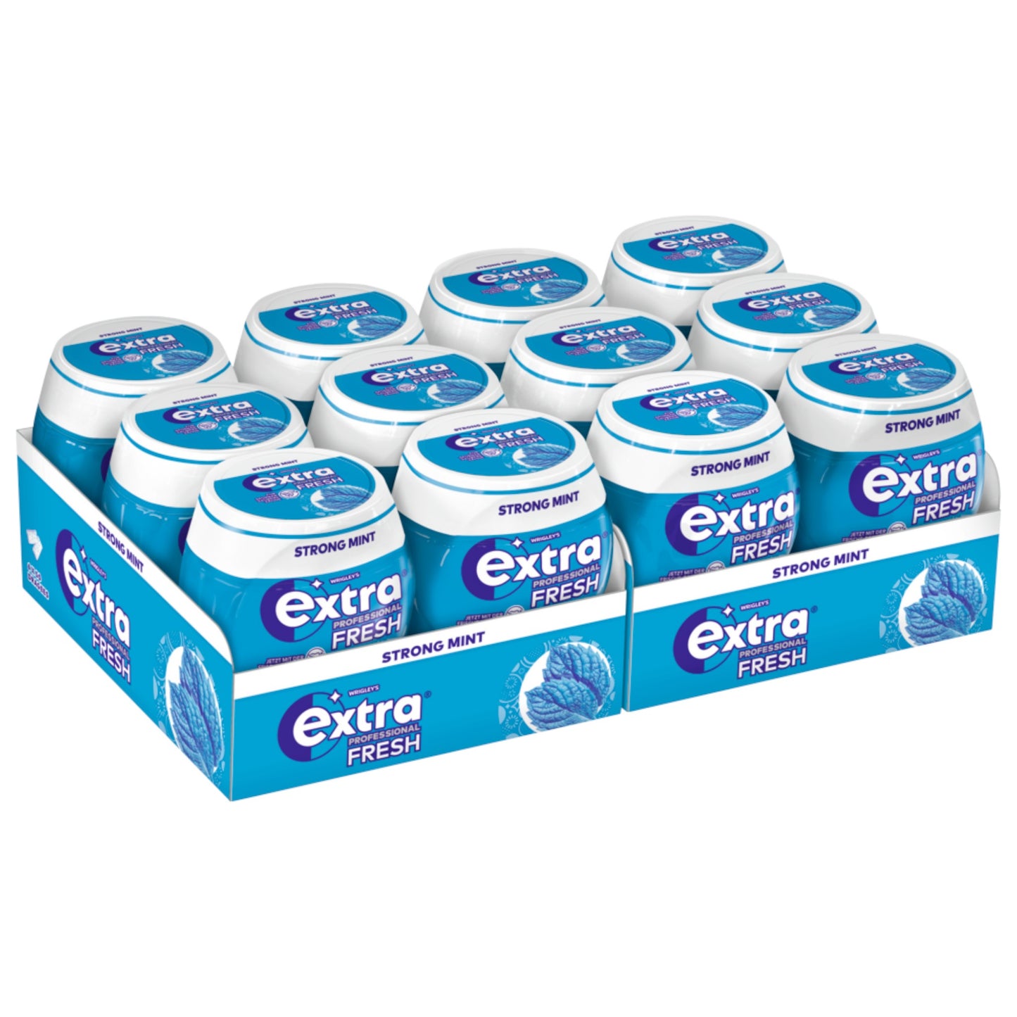 Wrigley's Extra Professional Fresh Kaugummi strong mint 12x50 Stück
