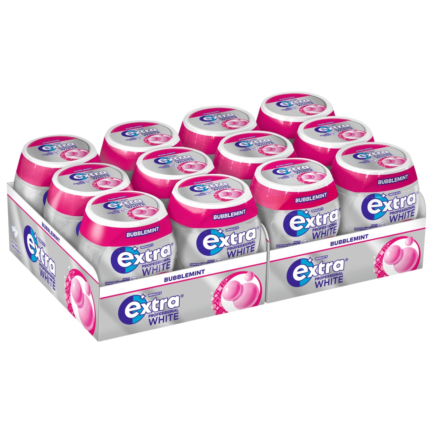 Wrigley's Extra Professional White Kaugummi Bubblemint 12x50 Stück MHD 4.11.2024