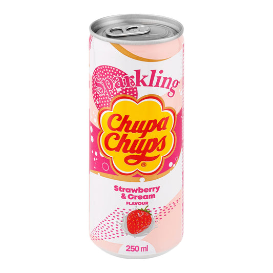 Chupa Chups  Soda Strawberry Cream 250ml