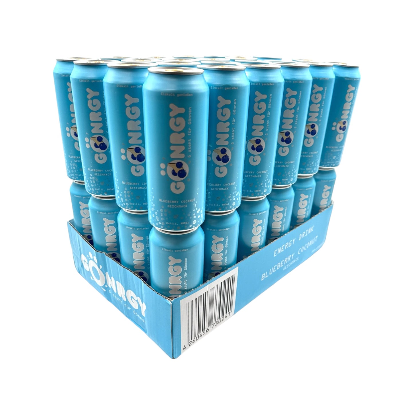 Gönrgy Blueberry Coconut 48er Pack 500ml Dose