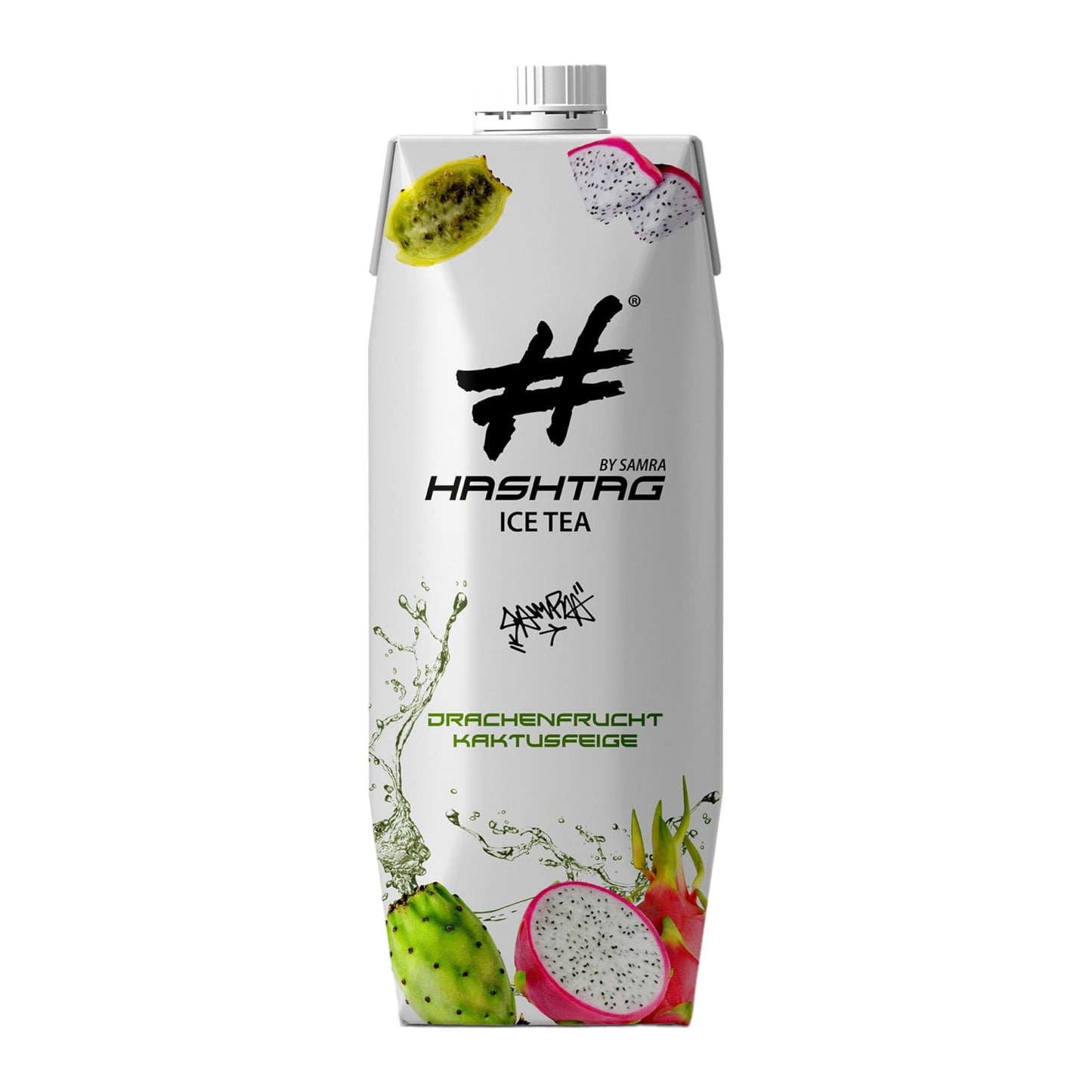 Hashtag Ice Tea Drachenfrucht Kaktusfeige 500ml MHD 26.10.2024