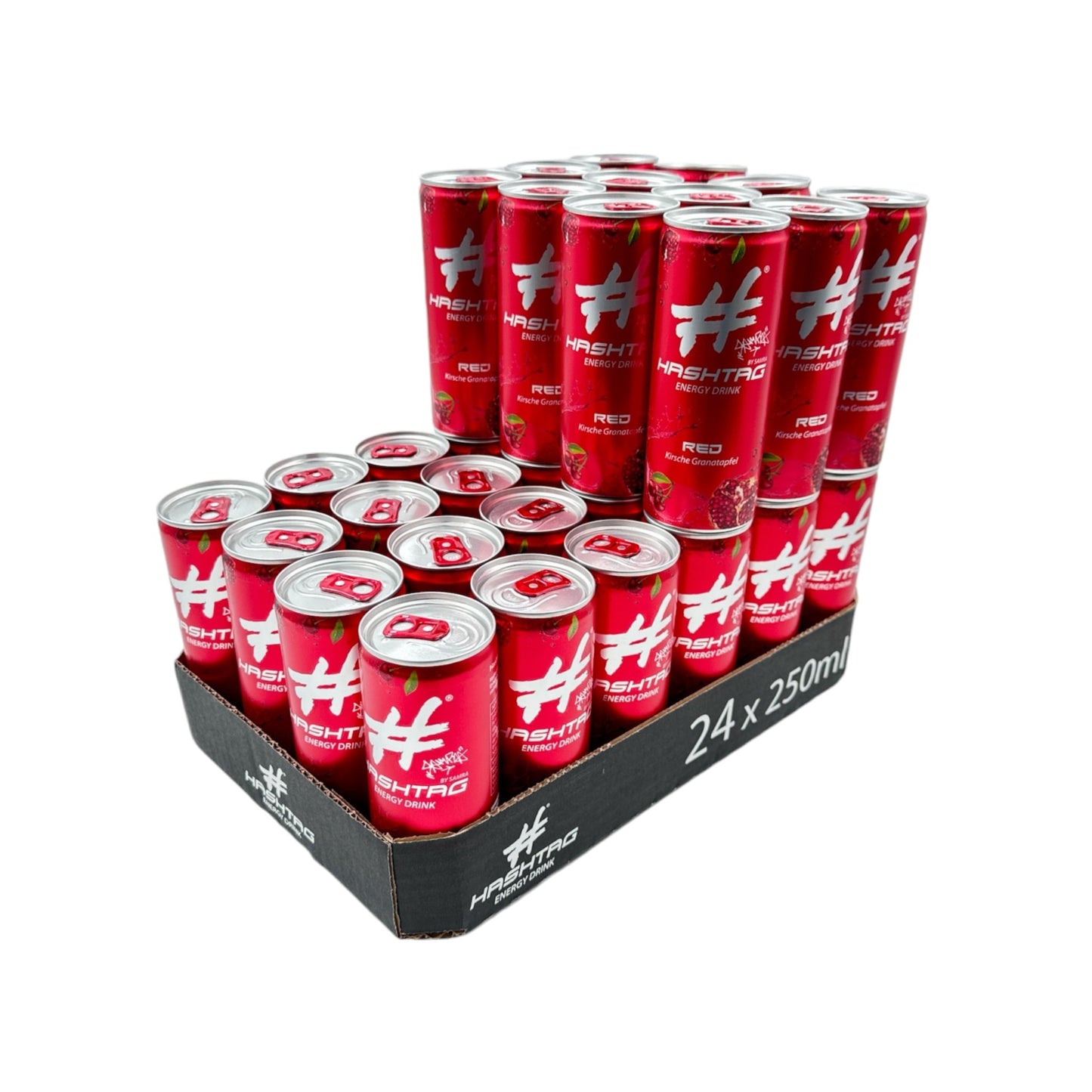Hashtag Red Energy Drink Kirsche Granatapfel 250ml