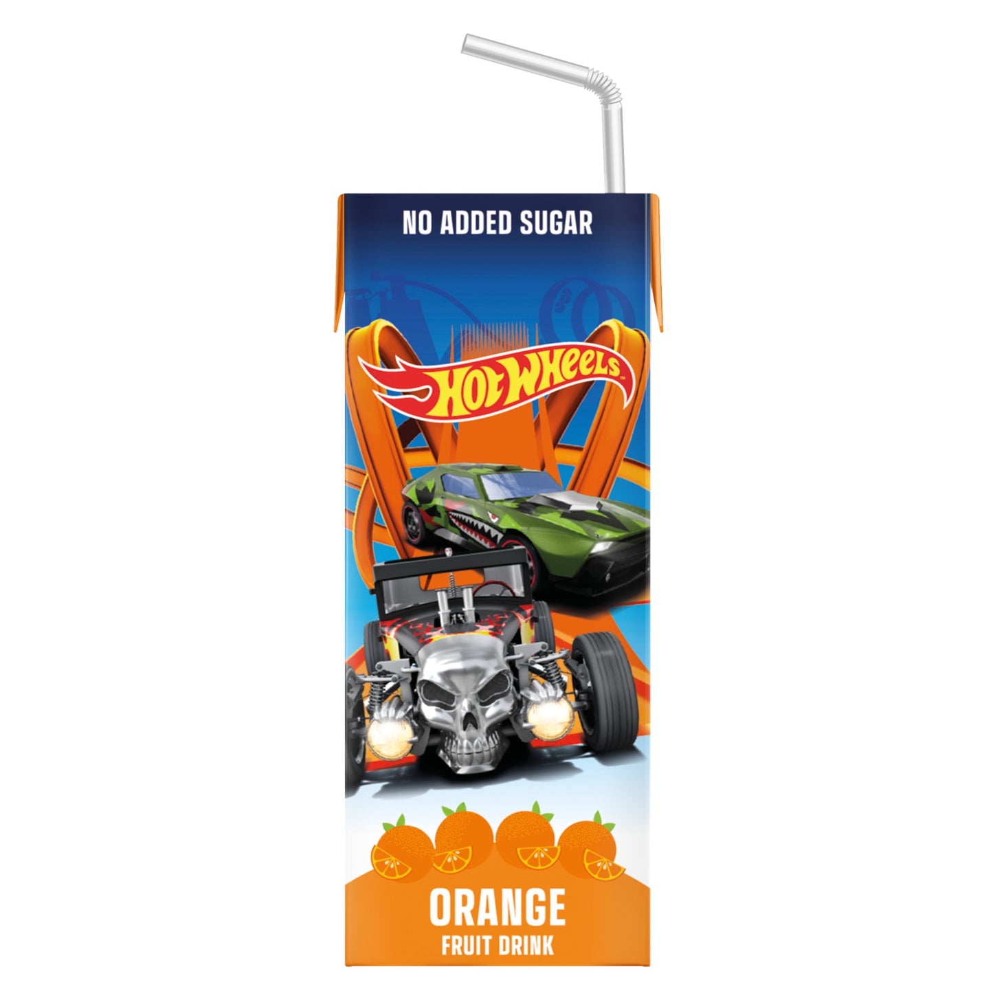 Hot Wheels Orange Kindergetränk Orangensaft Fruit Drink 200ml