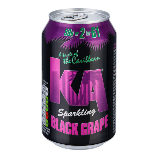 KA Sparkling Black Grape 330ml