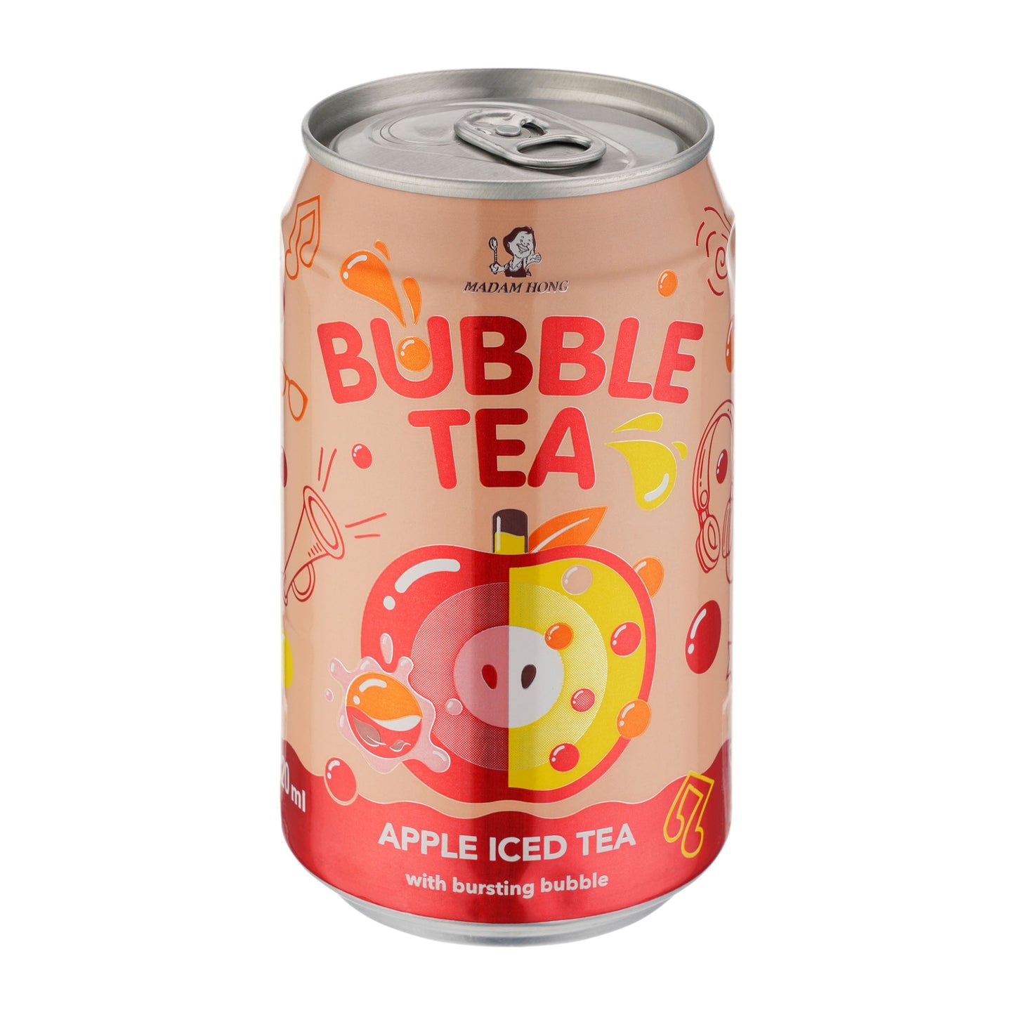 Madam Hong Bubble Tea - Apple Iced Tea 320ml