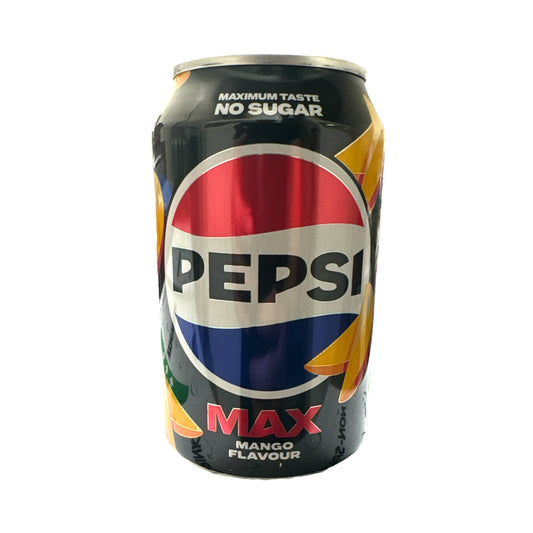 Pepsi  Max Mango Flavour 330ml MHD 31.3.2025