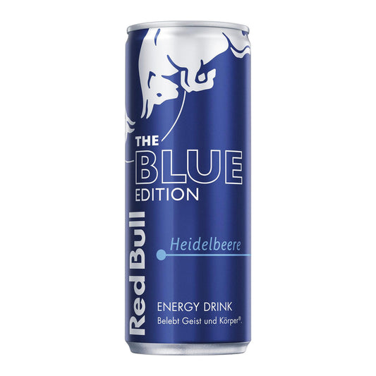 Red Bull Blue Edition Heidelbeere 250ml MHD 17.01.2024