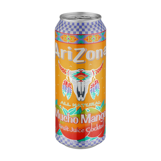 AriZona Mucho Mango 650ml – Fruchtiger Mangosaft im großen Format
