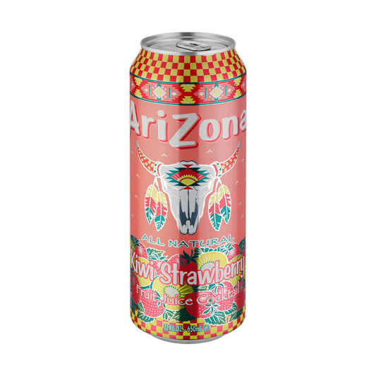 AriZona Strawberry Kiwi 650ml – Fruchtiger Saft mit Erdbeere & Kiwi
