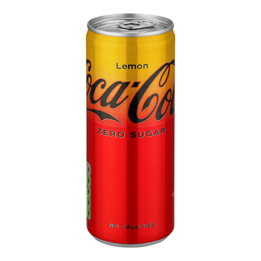 Coca-Cola Zero Zitrone 250ml – Erfrischende Cola mit Zitronen-Twist
