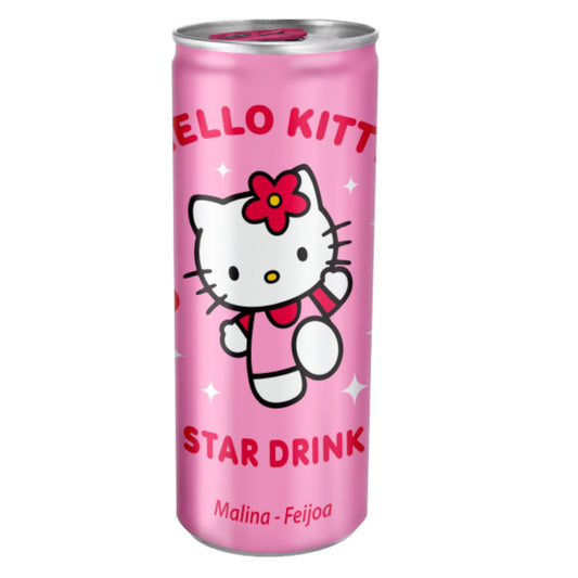 Hello Kitty Himbeere 250ml – Fruchtiger Himbeergeschmack in rosa Hello-Kitty-Design
