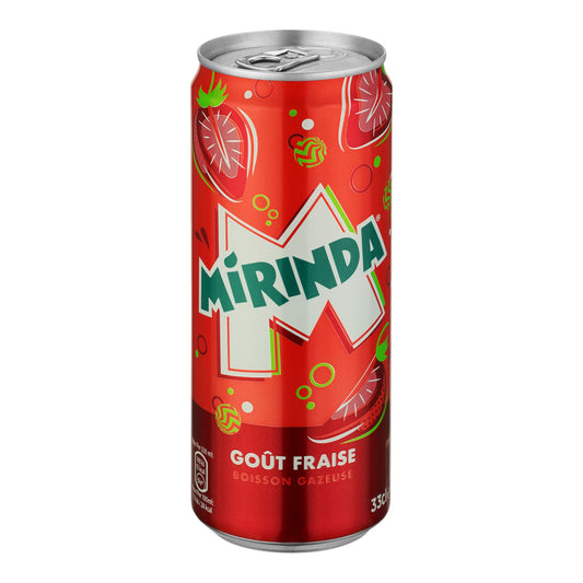 Mirinda Erdbeere 330ml – Fruchtig-süßer Erdbeergeschmack mit Kohlensäure

