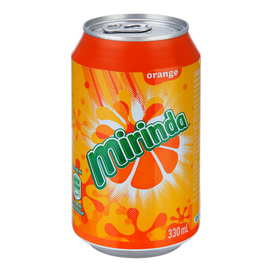 Mirinda Orange 330ml – Fruchtige Orangenlimo mit intensivem Geschmack und spritziger Süße
